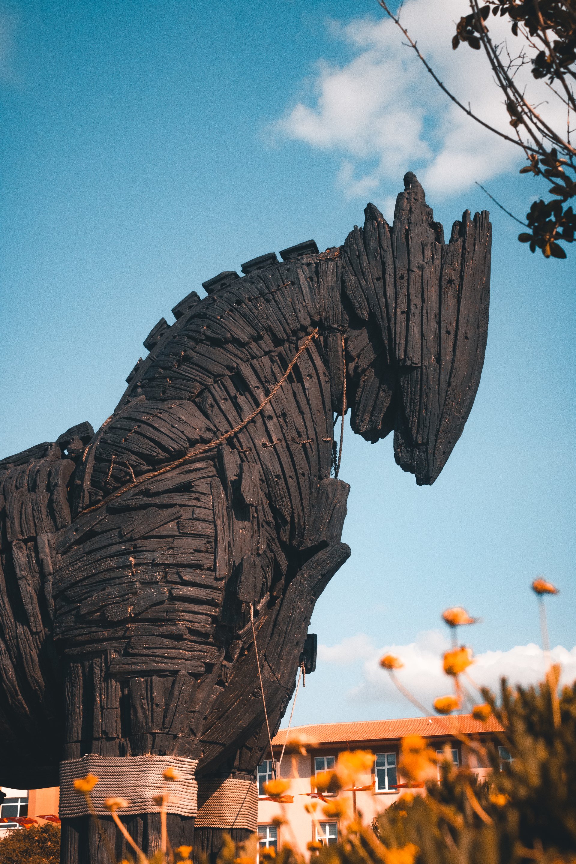 man made sculpture Image