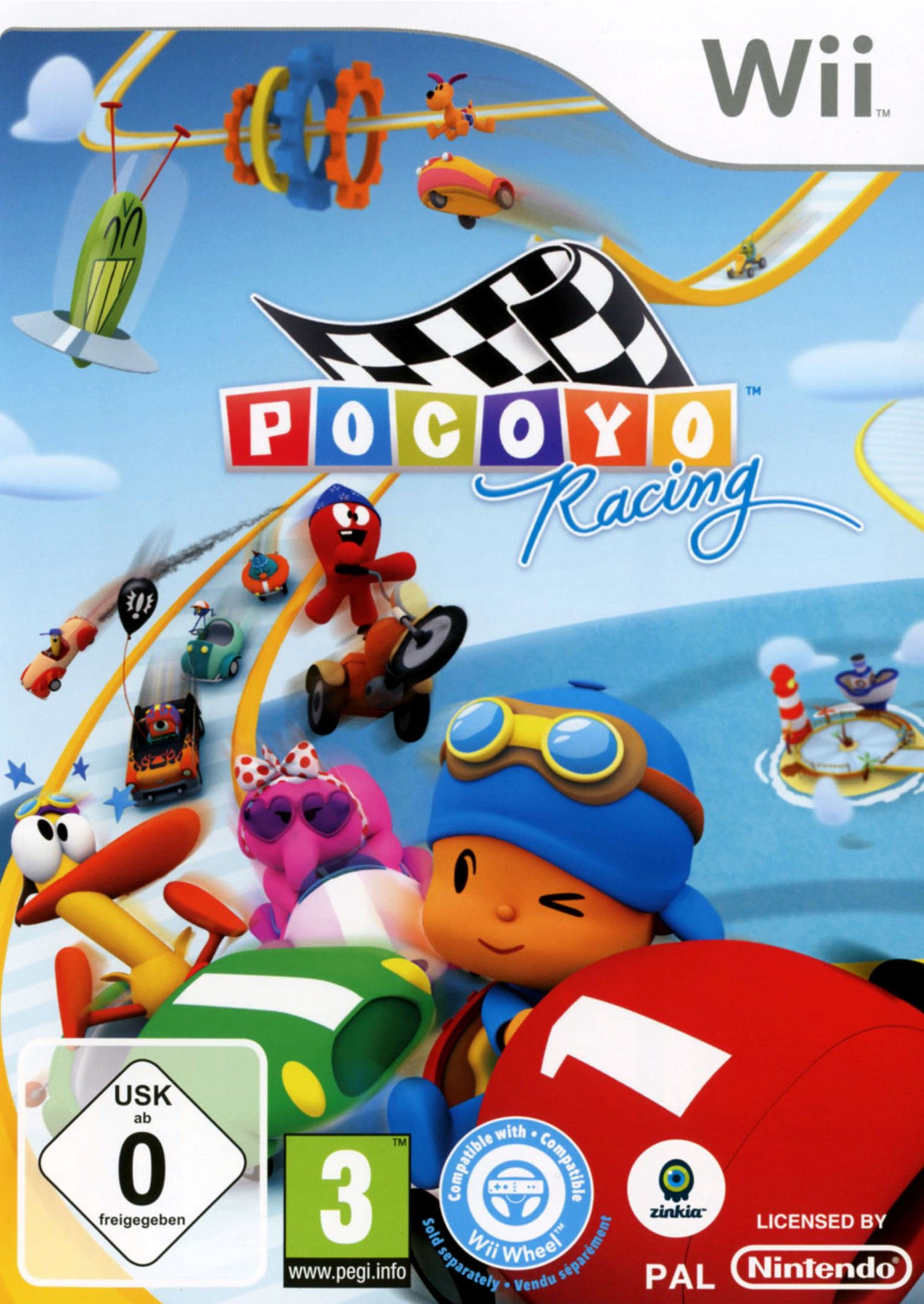 video game Pocoyo Racing Image