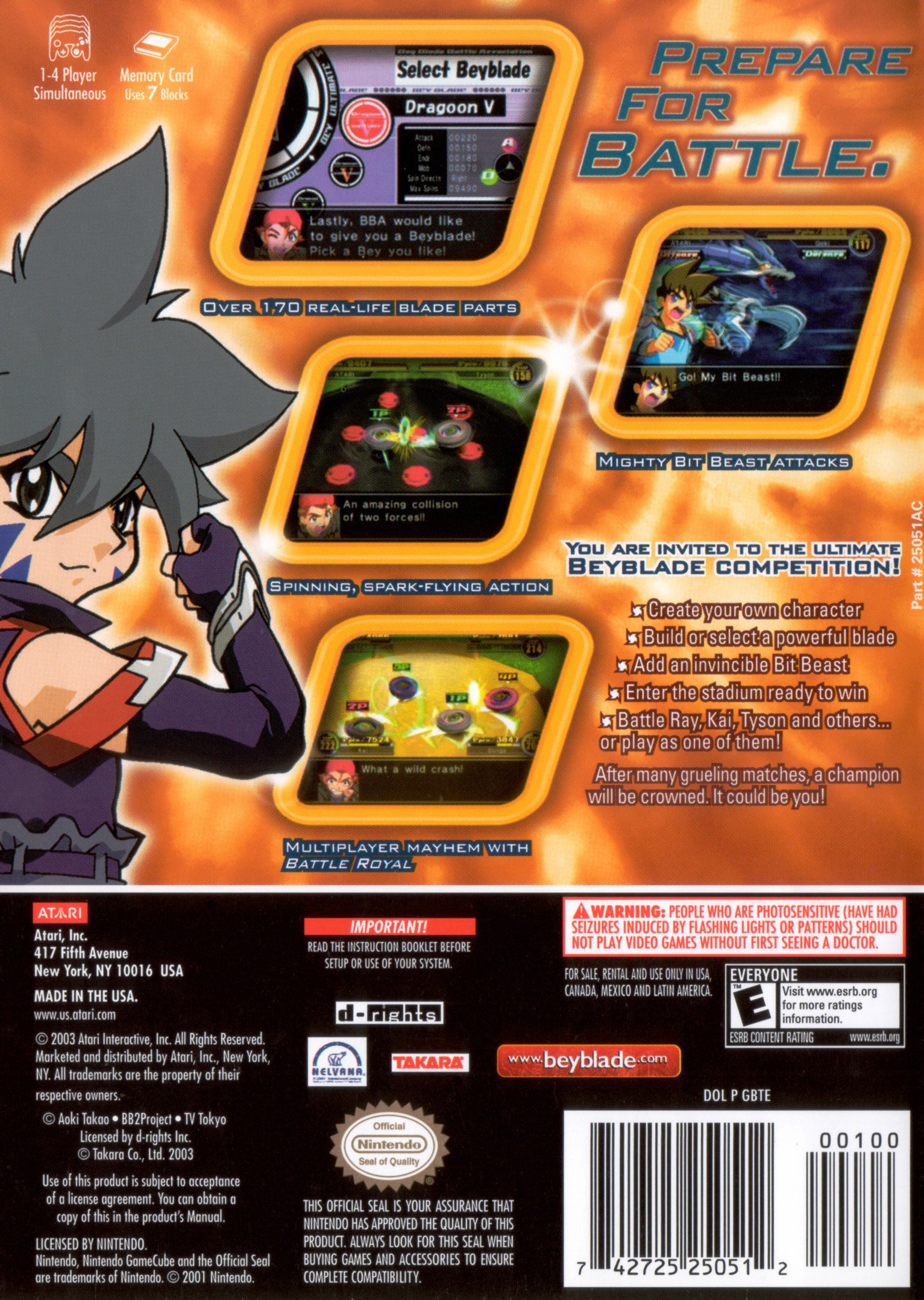video game BeyBlade VForce: Super Tournament Battle Image