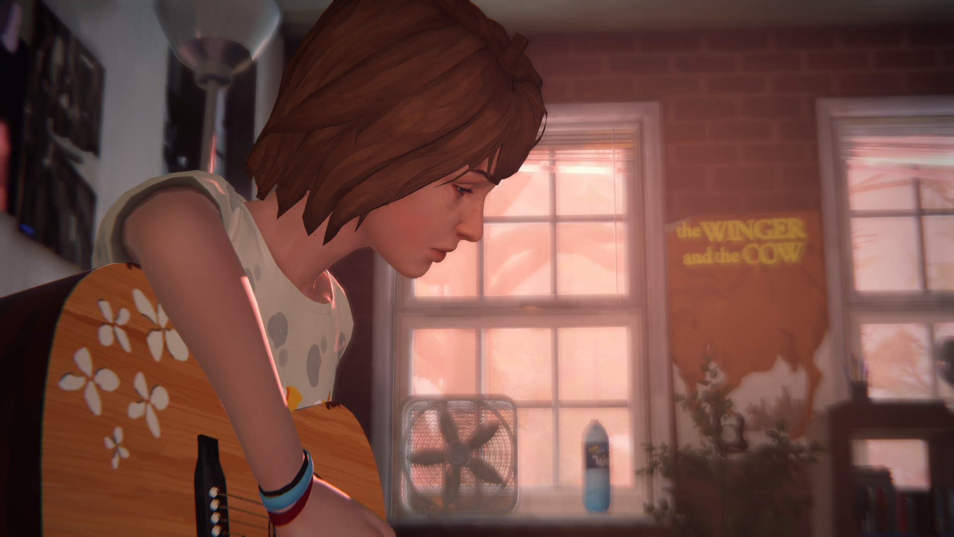 Life is getting. Life is Strange 2 Макс. Макс Колфилд с гитарой. Max Caulfield Life is Strange 2. Макс с гитарой лайф ИС Стрендж.