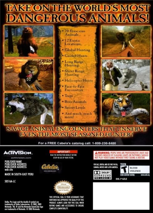 video game Cabela's Dangerous Hunts 2 Image