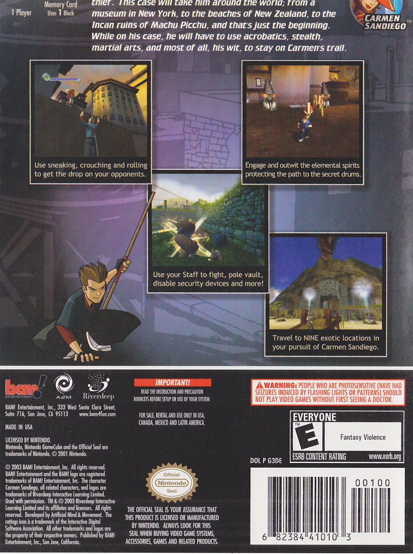 video game Carmen Sandiego: Secret of the Stolen Drums Image