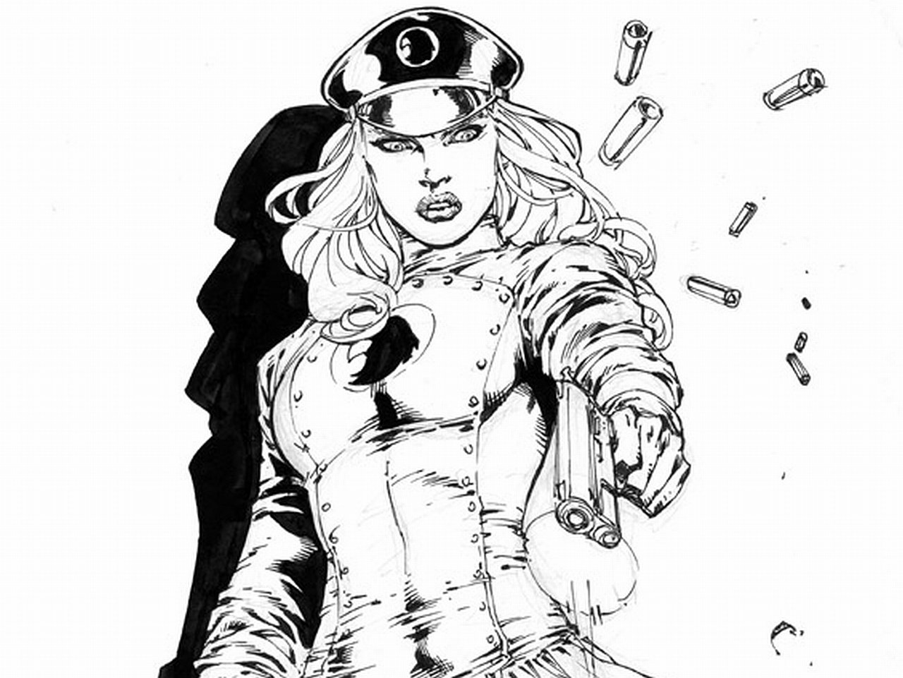 Comic Lady Blackhawk Image