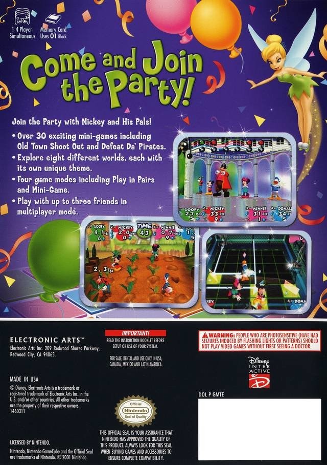 video game Disney's Party Image