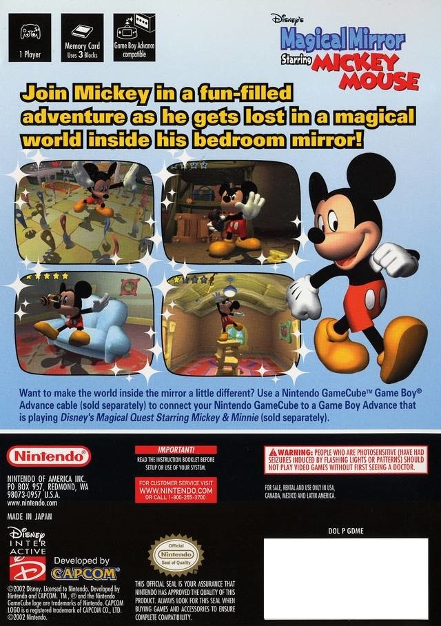 video game Disney's Magical Mirror Starring Mickey Mouse Image