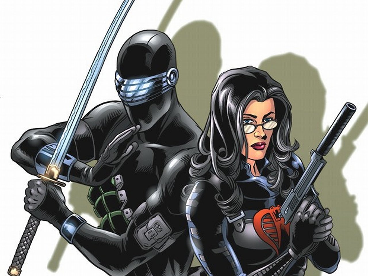 Baroness (G.I. Joe) Snake Eyes (G.I. Joe) Comic G.I. Joe Image