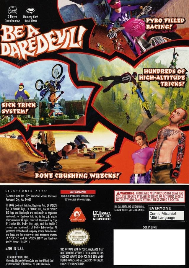 video game Freekstyle Image
