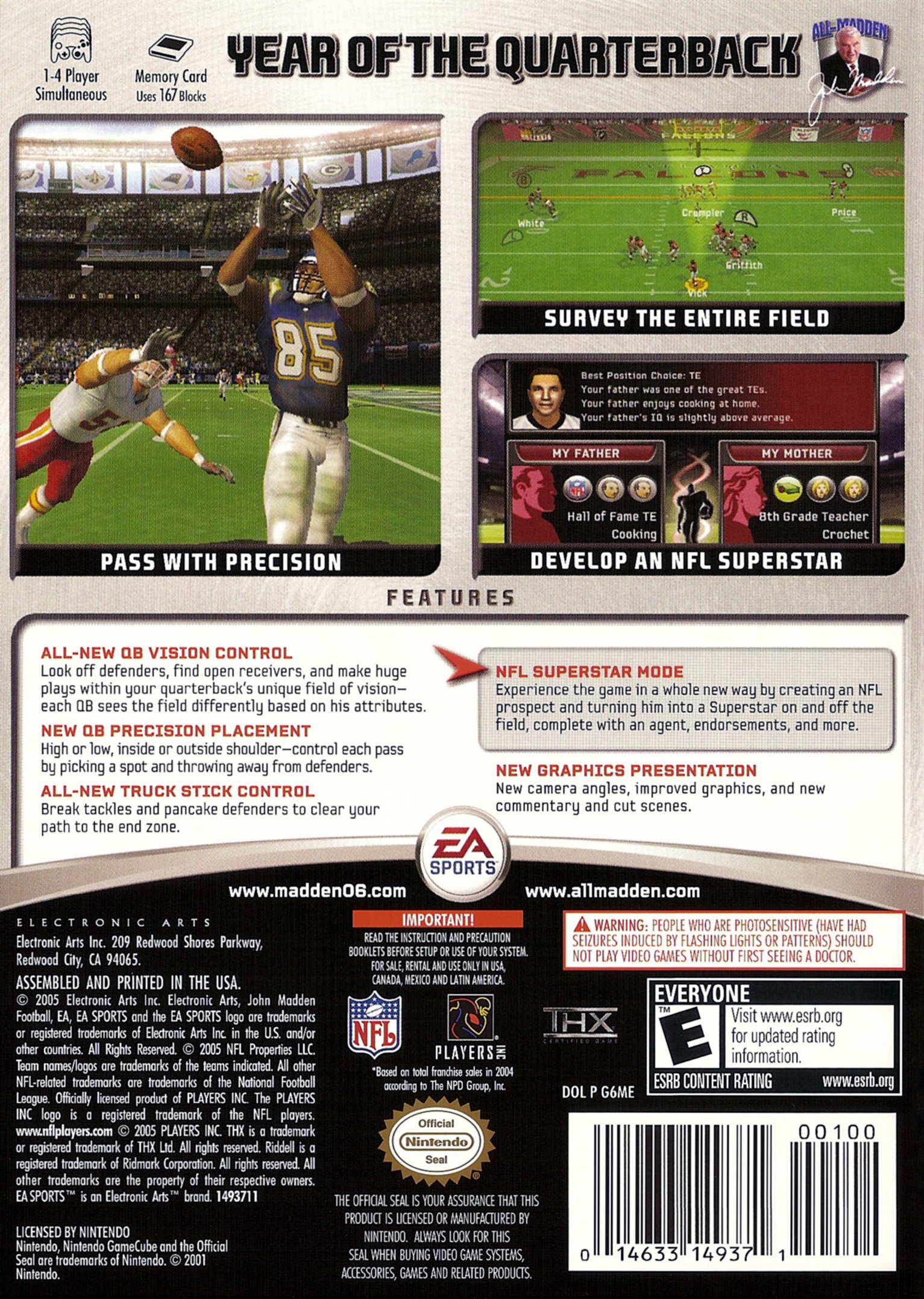 video game Madden NFL 06 Image