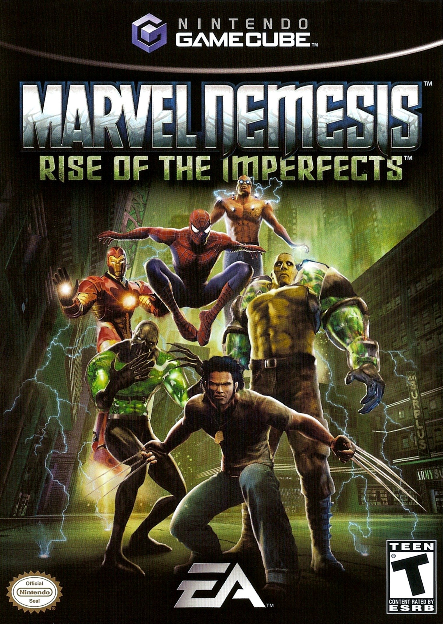 video game Marvel Nemesis: Rise of the Imperfects Image