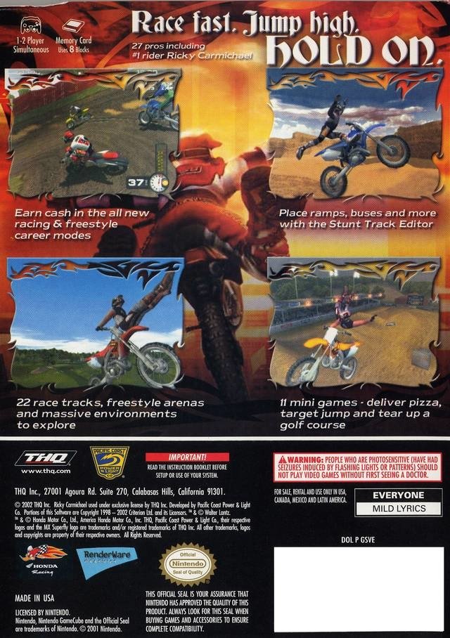 video game MX Superfly Image