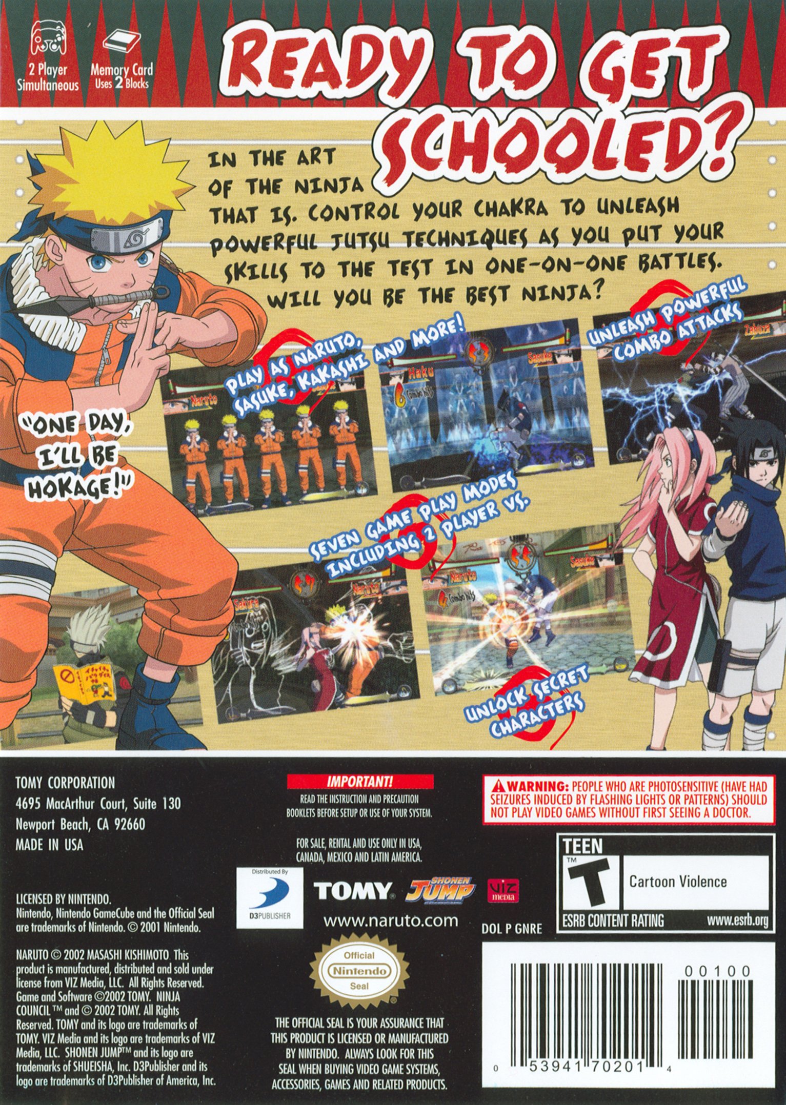 video game Naruto: Clash of Ninja Image