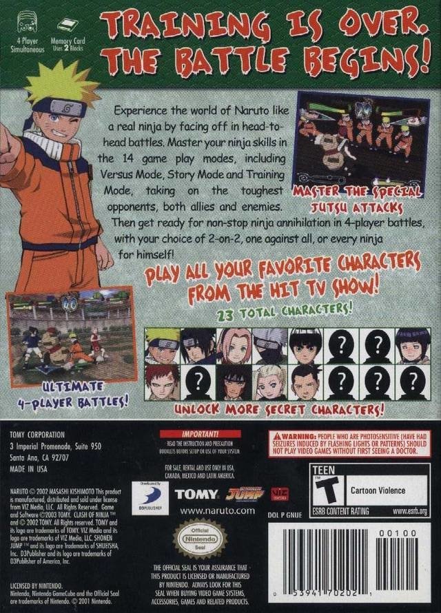 video game Naruto: Clash of Ninja 2 Image
