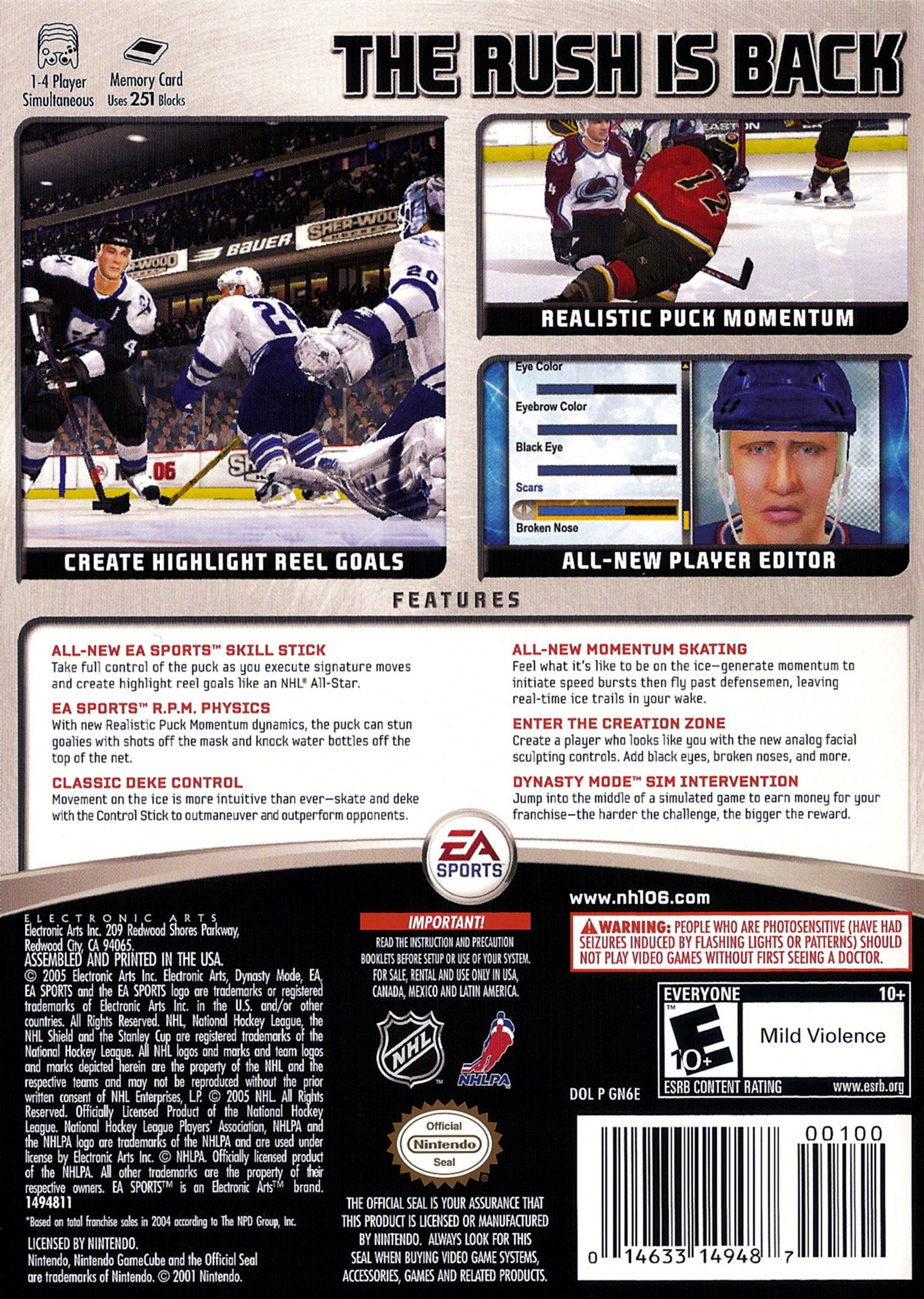 video game NHL 06 Image