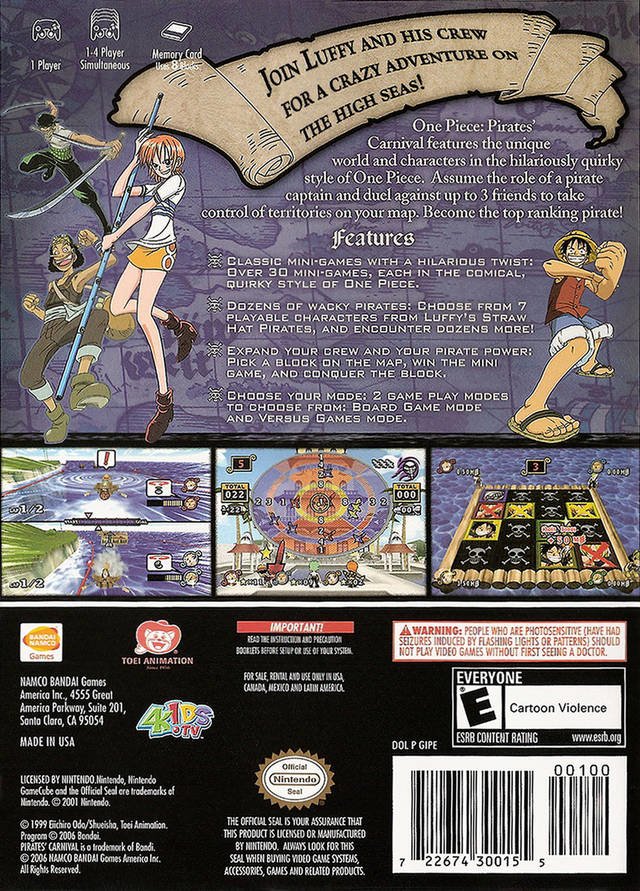 video game One Piece: Pirates' Carnival Image
