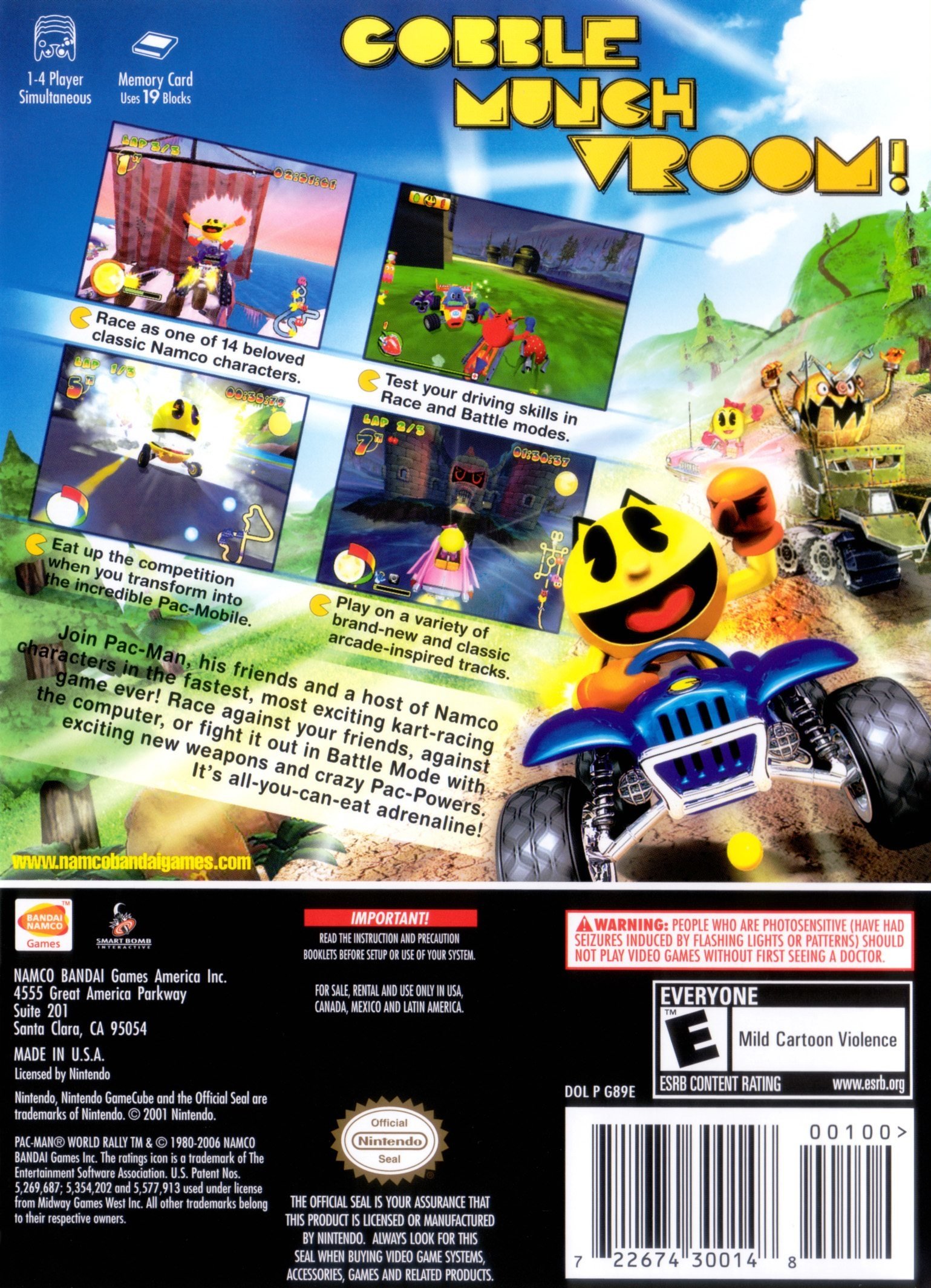 video game Pac-Man World Rally Image