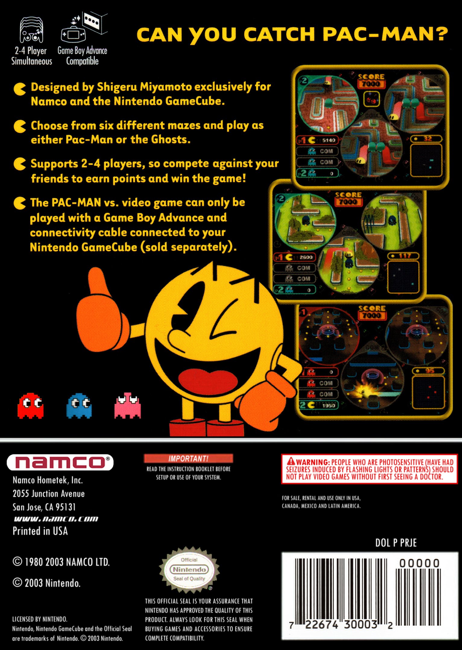 video game Pac-Man Vs. Image