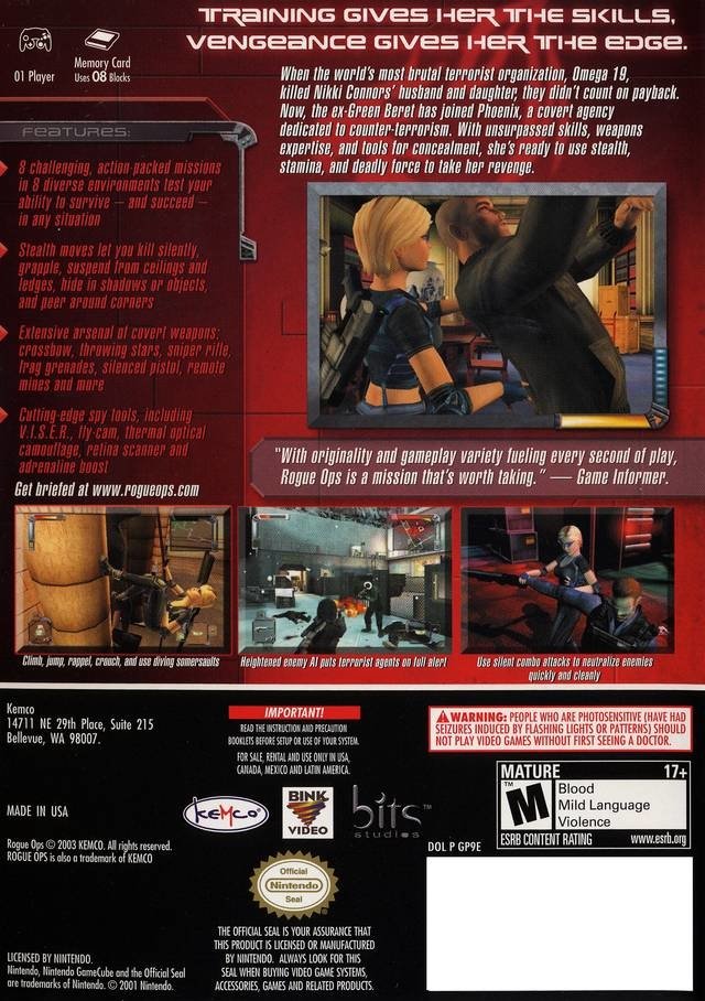 video game Rogue Ops Image