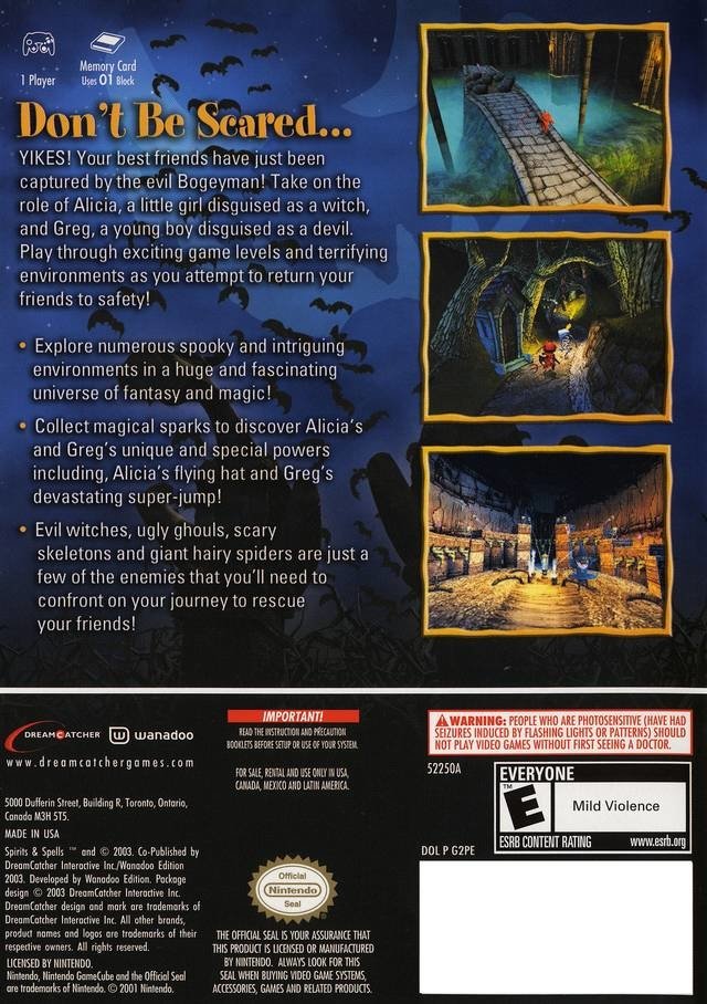 video game Spirits & Spells Image