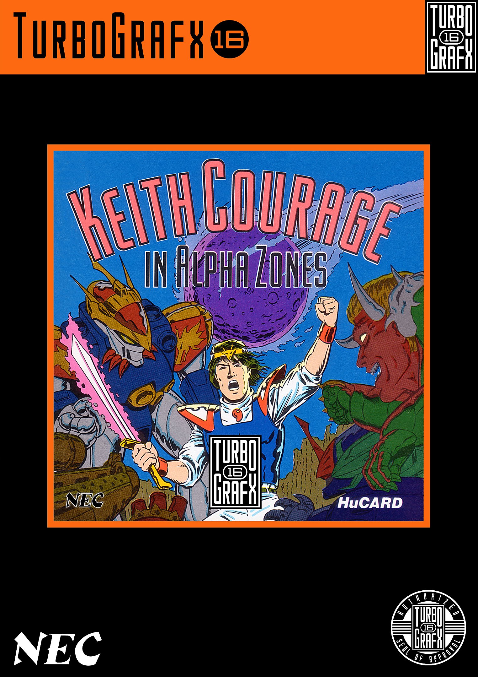 video game Keith Courage in Alpha Zones Image
