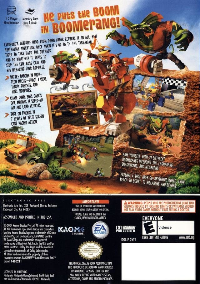 video game Ty the Tasmanian Tiger 2: Bush Rescue Image