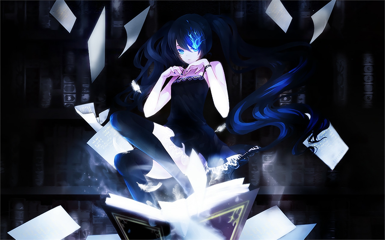 Black rock shooter картинки