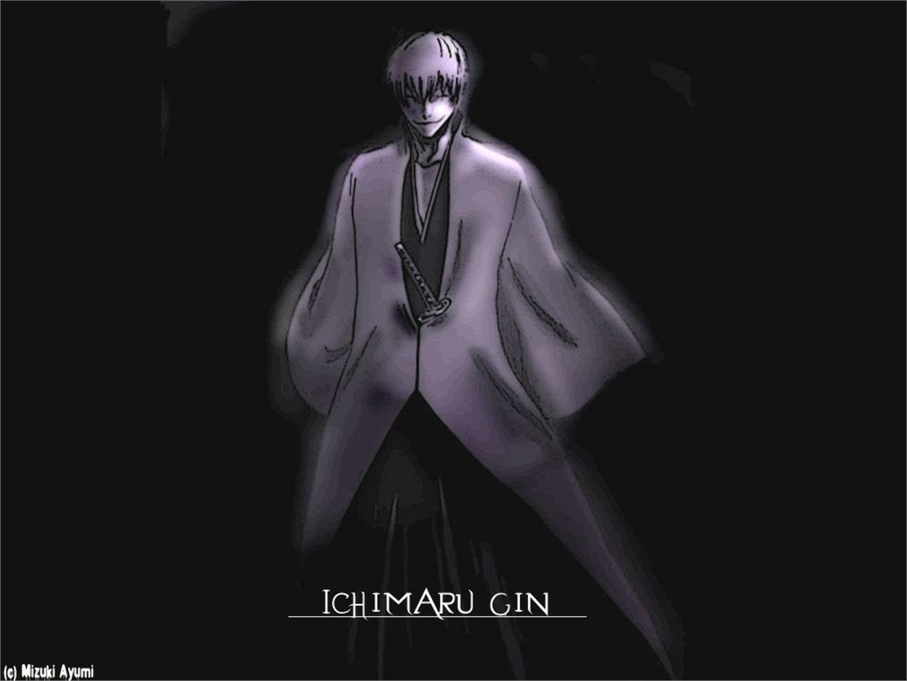 Gin Ichimaru Anime Bleach Image