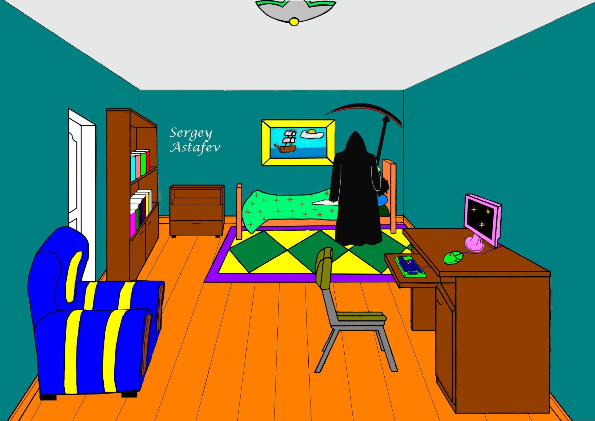 dark grim reaper Image