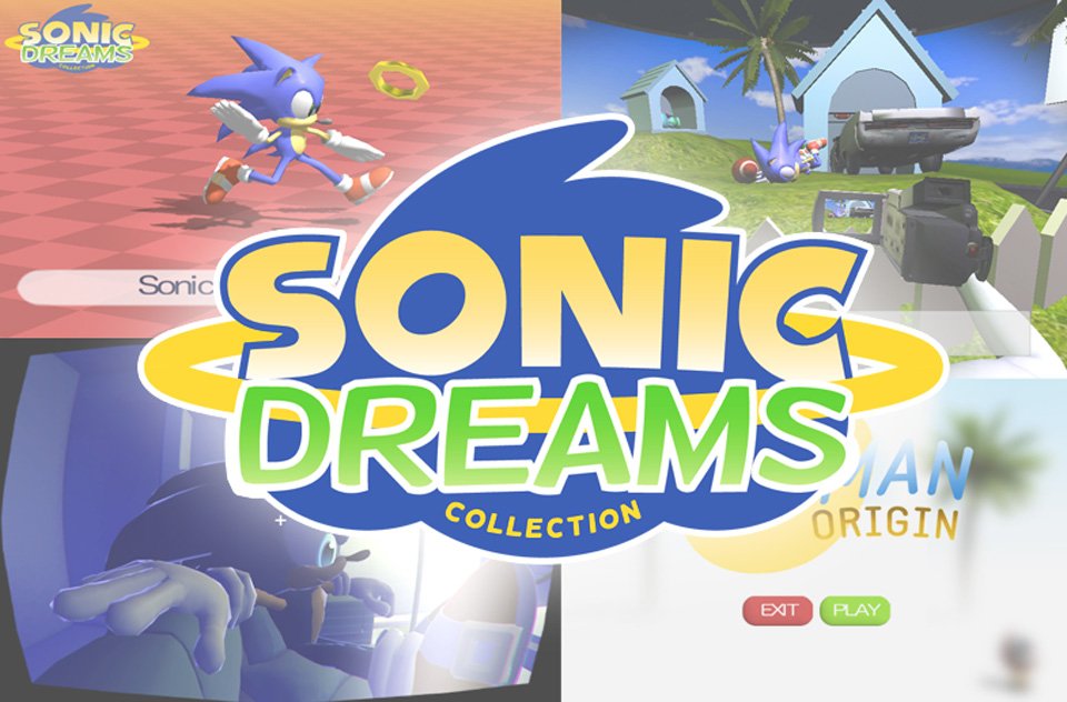 video game Sonic Dreams Collection Image
