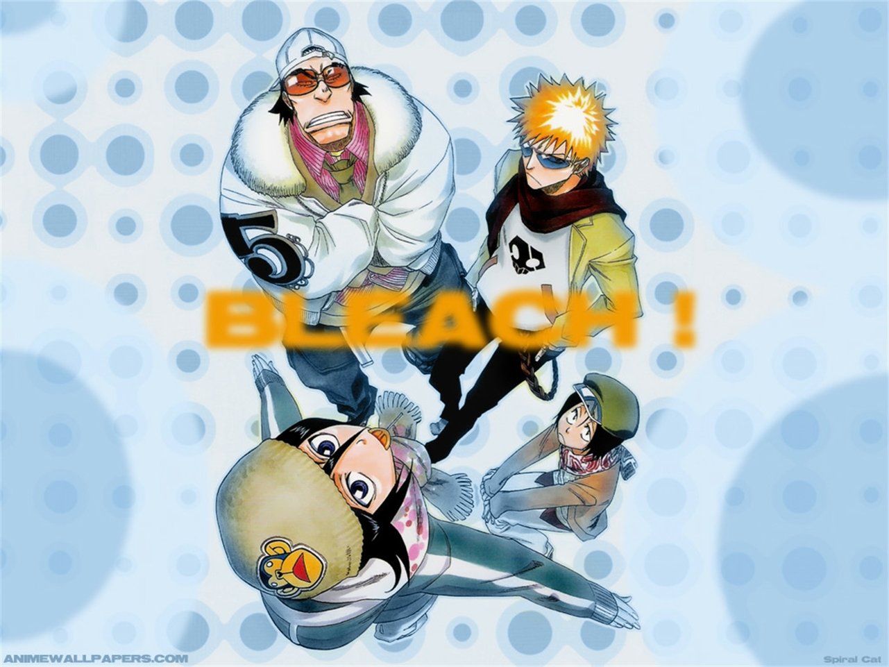 Ganju Shiba Hanataro Yamada Rukia Kuchiki Ichigo Kurosaki Anime Bleach Image