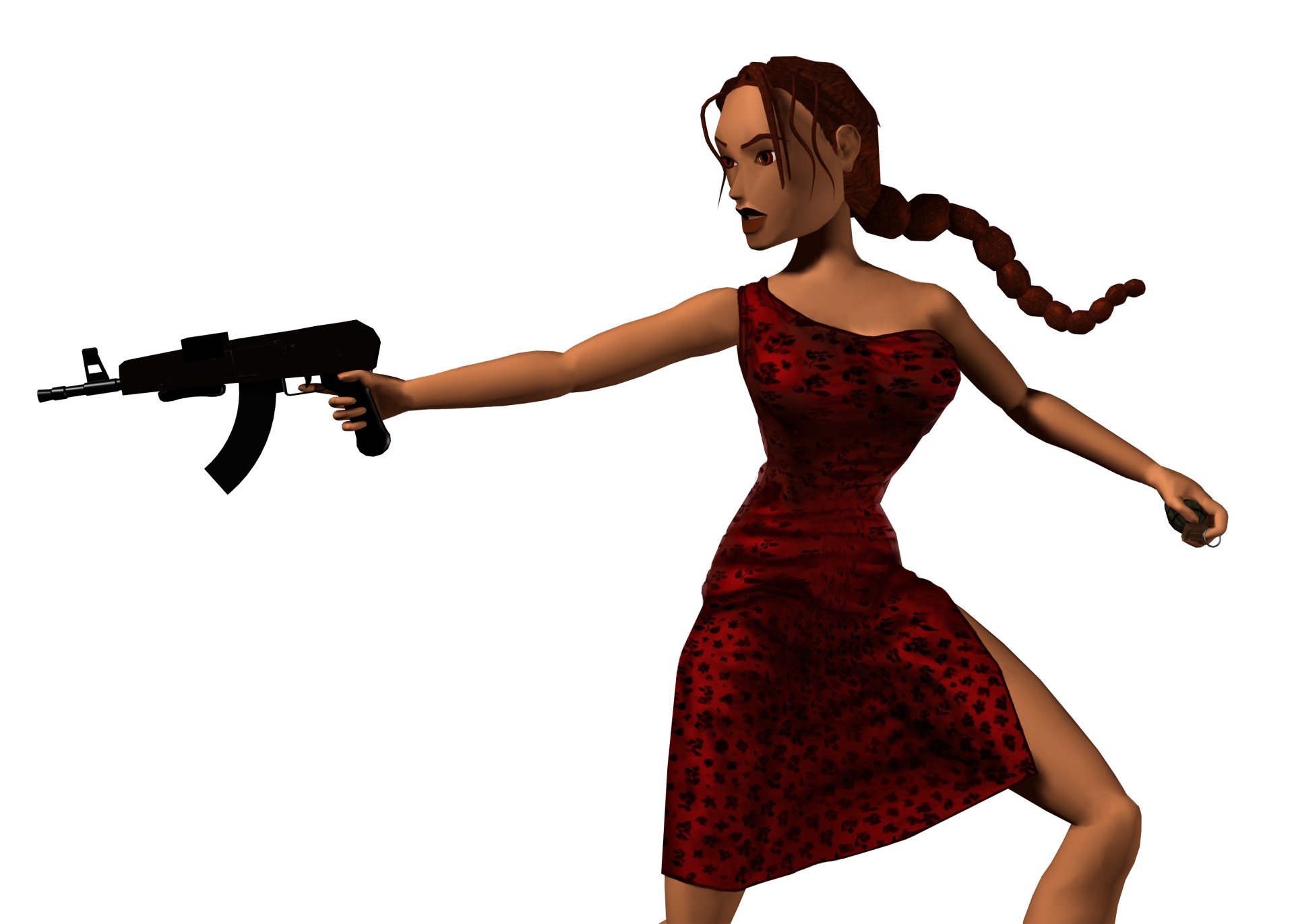 Lara Croft video game Tomb Raider II Image