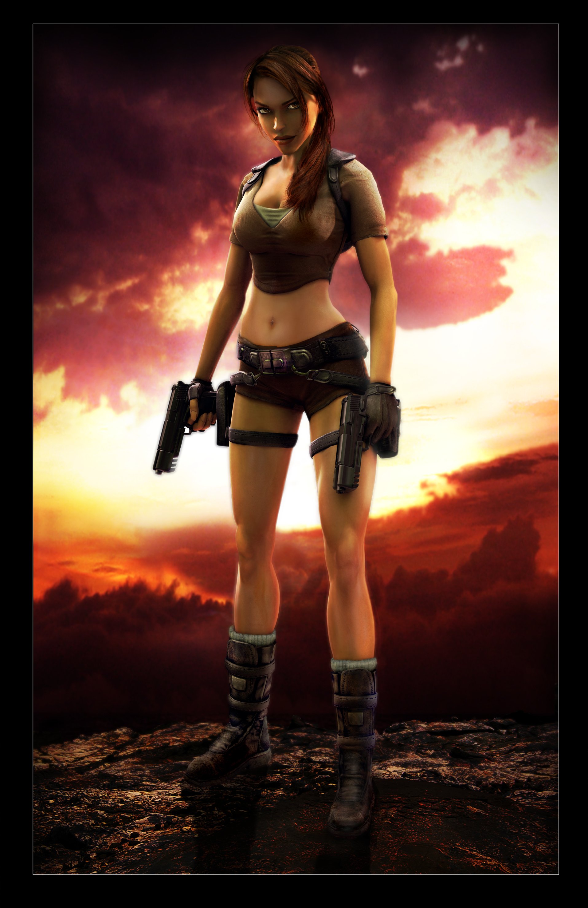 Lara Croft video game tomb raider: legend Image