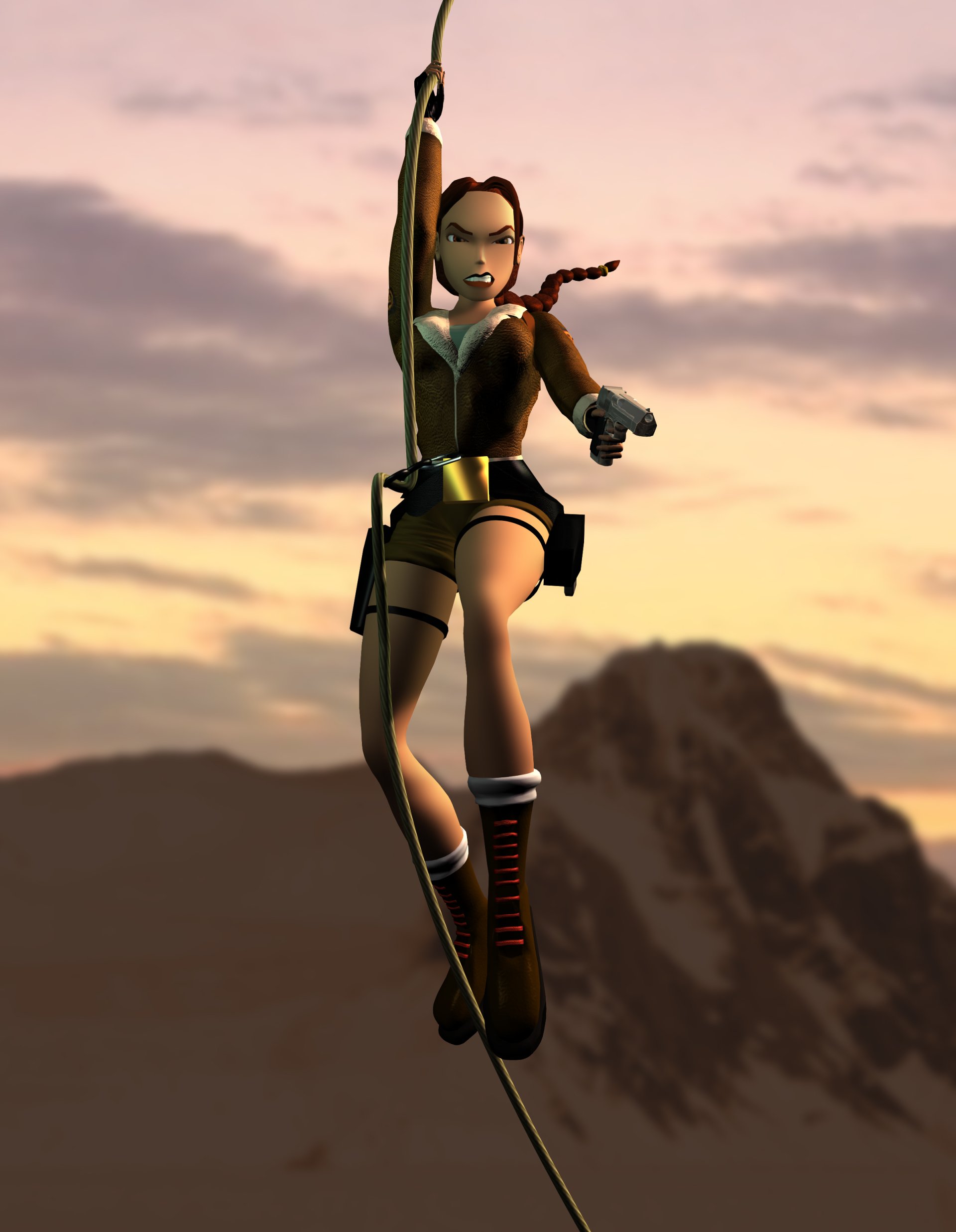 Lara Croft video game tomb raider: the last revelation Image