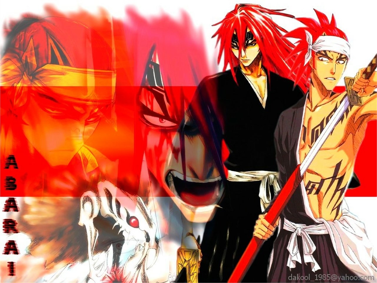 Renji Abarai Anime Bleach Image