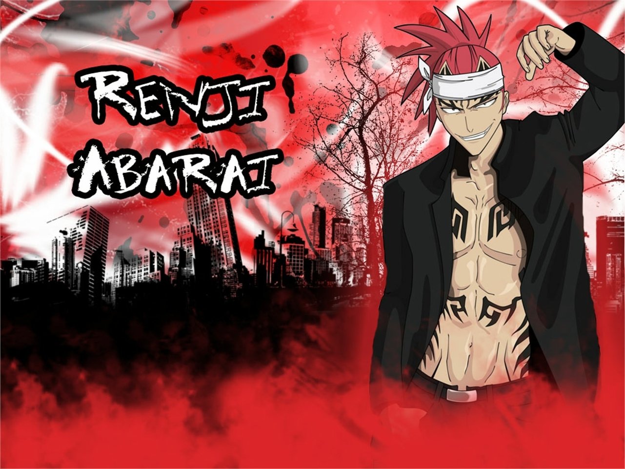 Renji Abarai Anime Bleach Image