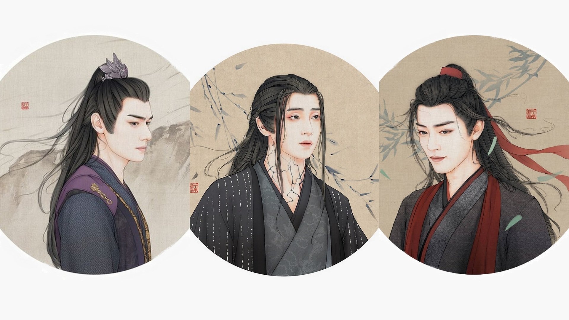 Jiang Cheng Wen Ning Wei Wuxian TV Show The Untamed Image