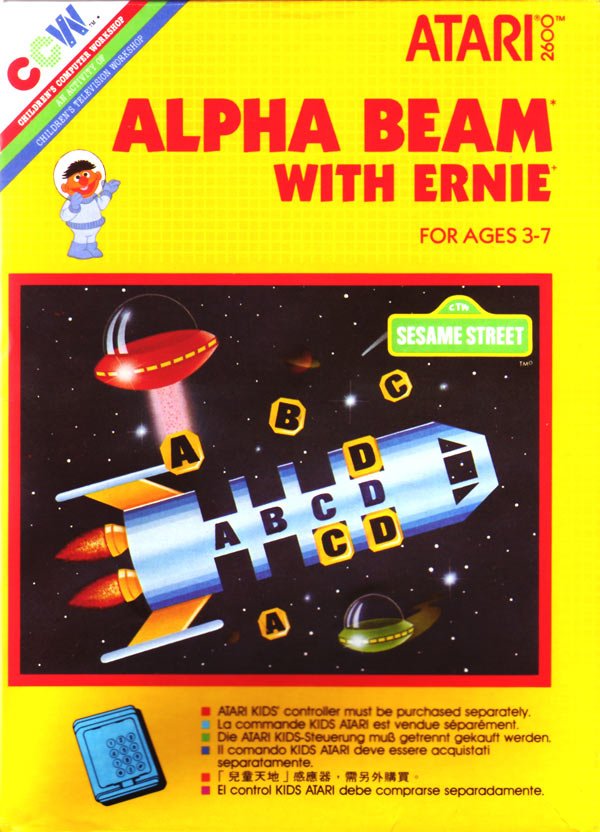 video game Alpha Beam With Ernie Image