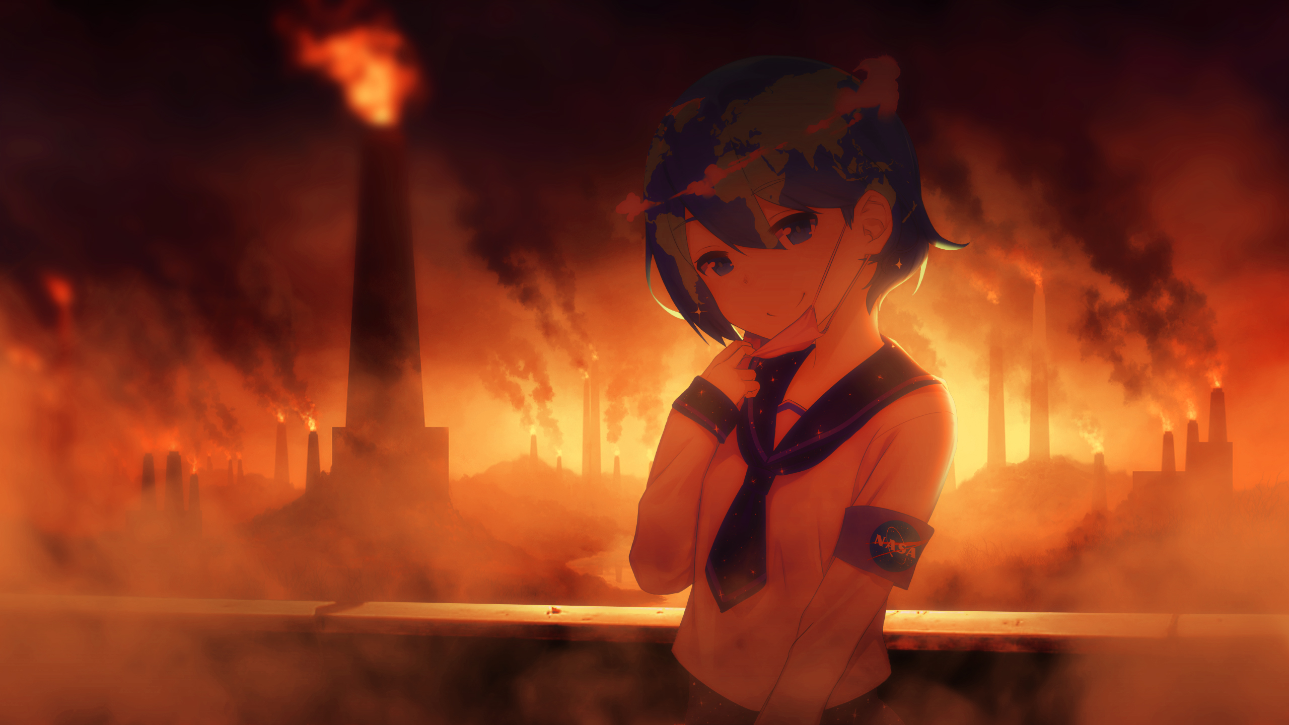 Earth-Chan Picture by Adiim