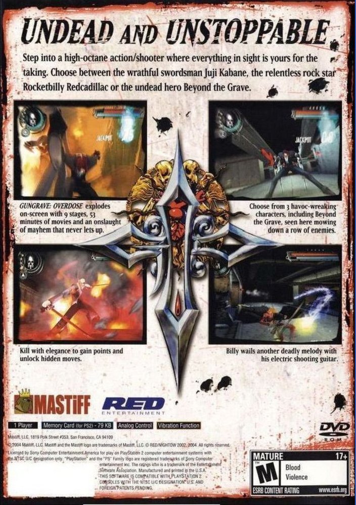 video game Gungrave: Overdose Image