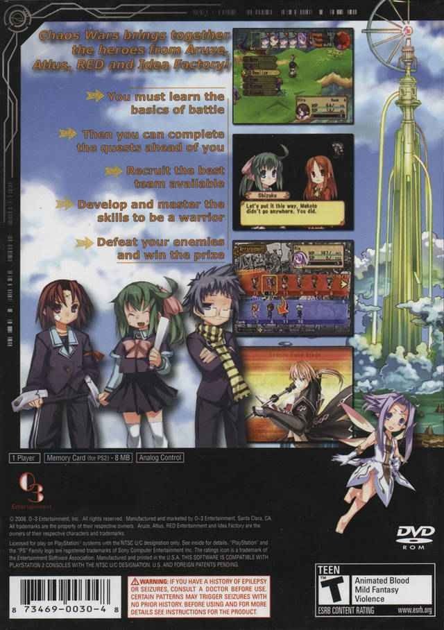 video game Chaos Wars Image
