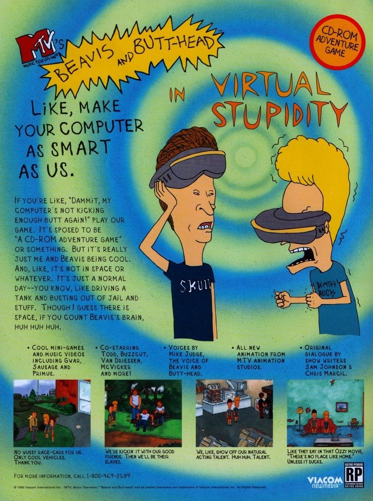 video game Beavis & Butt-Head in Virtual Stupidity Image