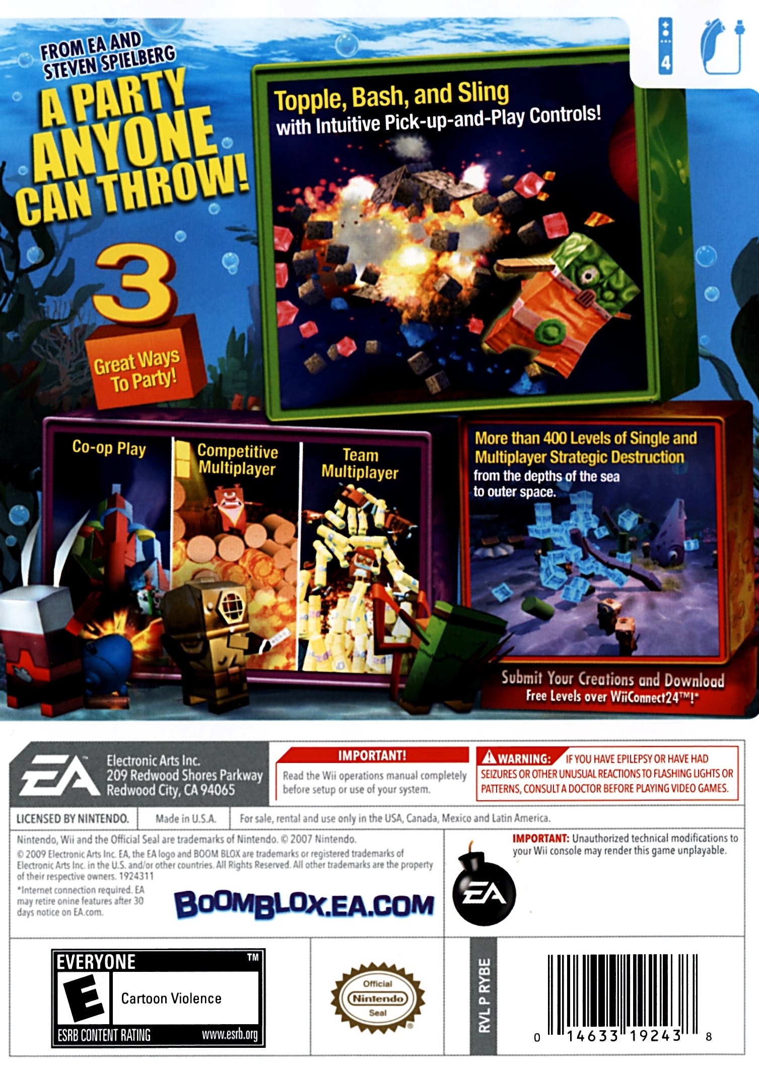 video game Boom Blox Bash Party Image
