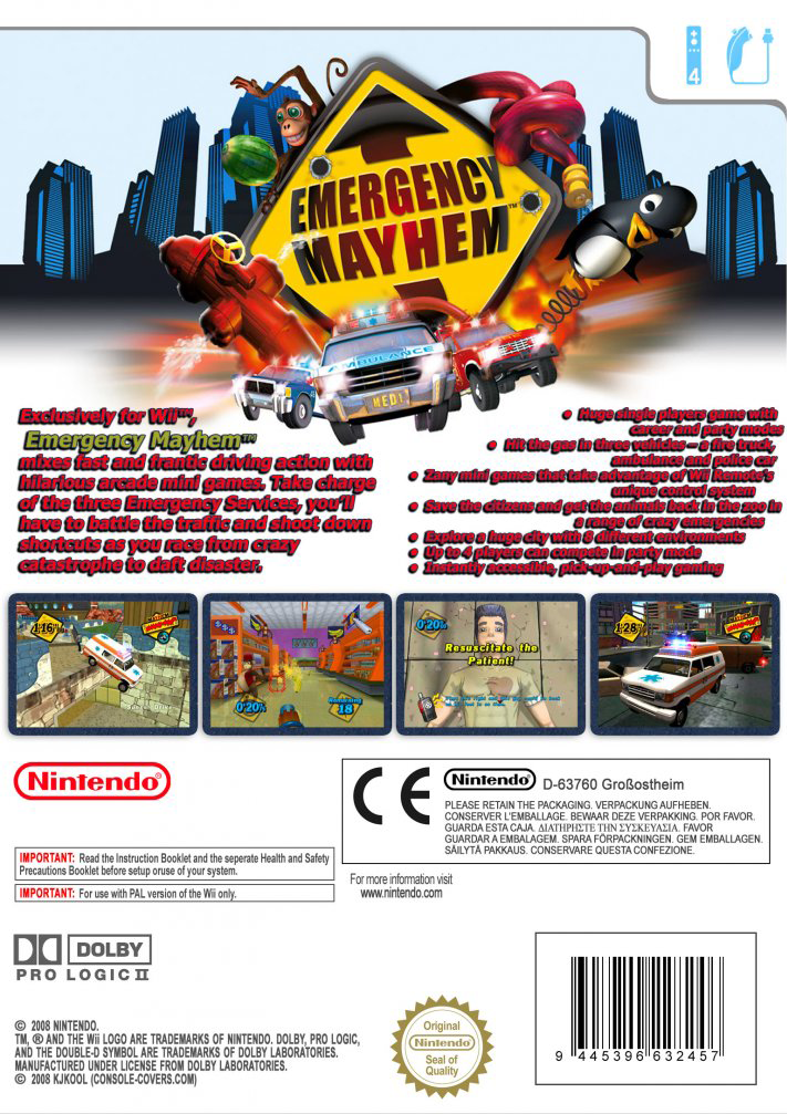 video game Emergency Mayhem Image