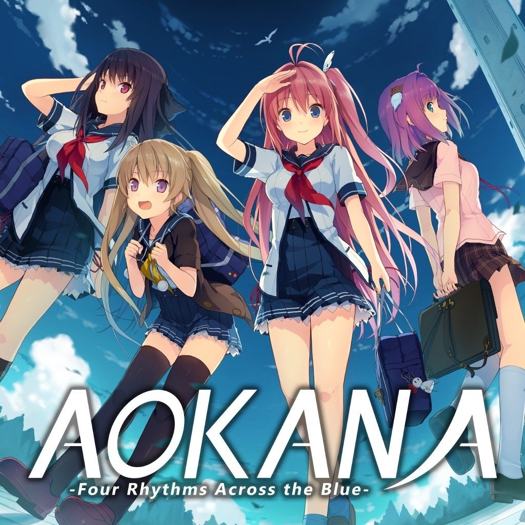 Ao no Kanata no Four Rhythm Video Game Box Art - ID: 408038 - Image Abyss - Ao No Kanata No Four Rhythm Game