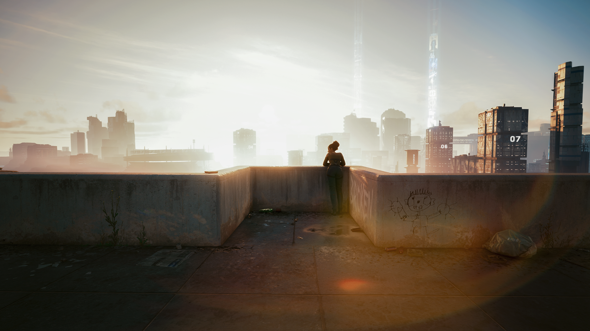  Panam over Night City