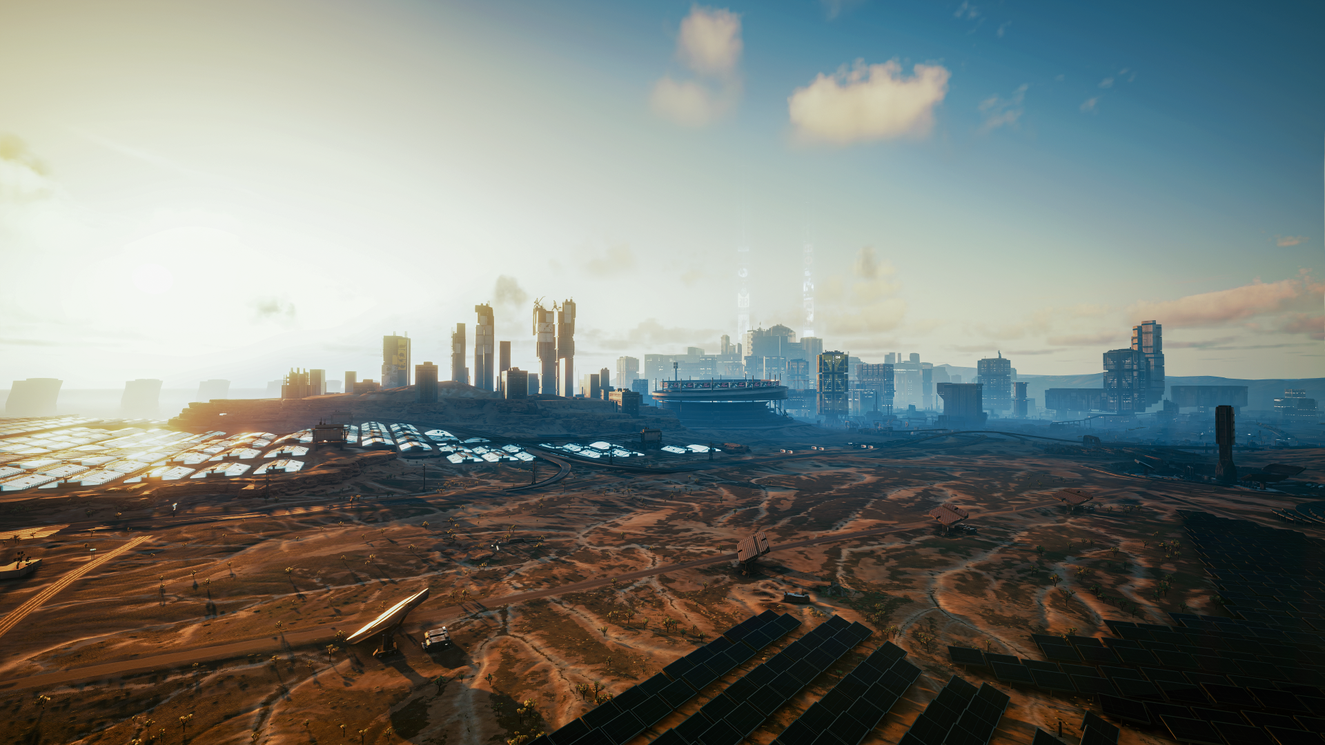  Cityscape of Night City