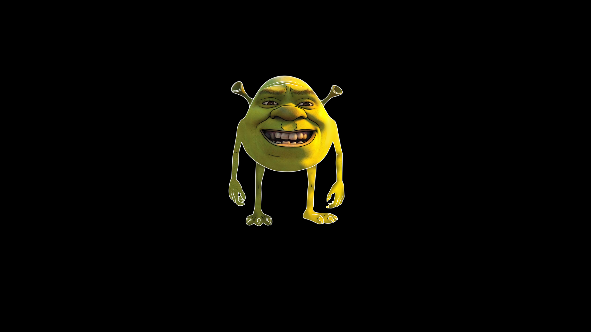 Shrek (Character) Mike Wazowski crossover funny Image