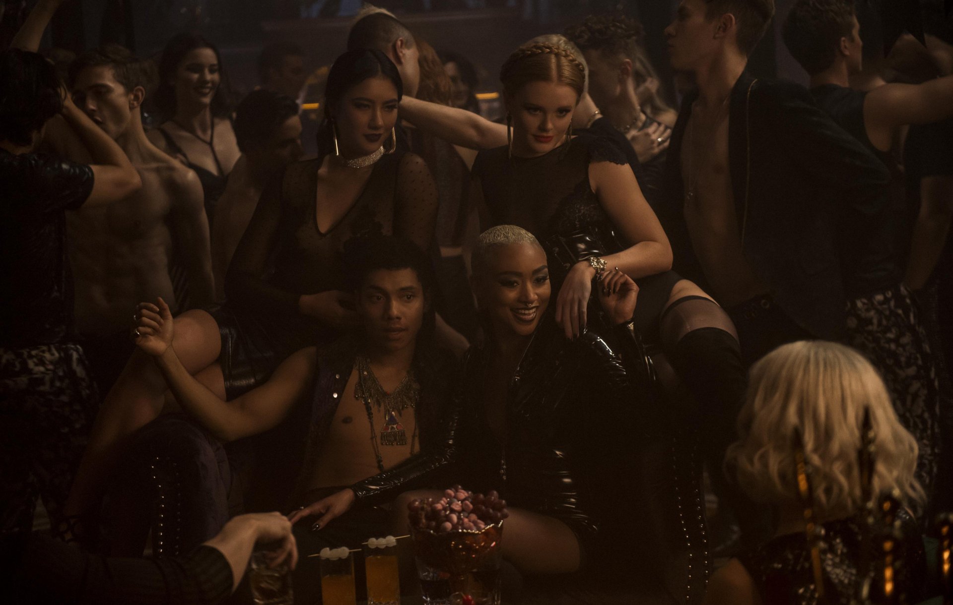 Abigail Cowen Adeline Rudolph Tati Gabrielle Chance Perdomo Agatha (Chilling Adventures of Sabrina) Dorcas (Chilling Adventures of Sabrina) Prudence (Chilling Adventures of Sabrina) Ambrose Spellman Kiernan Shipka Sabrina Spellman TV Show Chilling Adventures of Sabrina Image