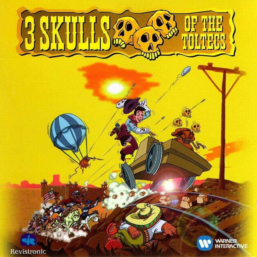 video game 3 Skulls of the Toltecs Image