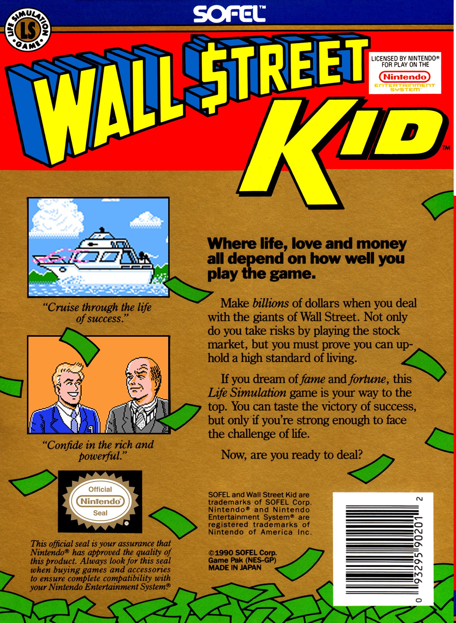 video game Wall Street Kid Image
