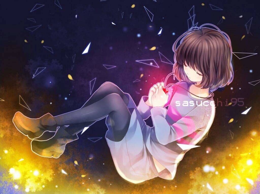 Download Brown Hair Short Hair Frisk (Undertale) Video Game Undertale Image